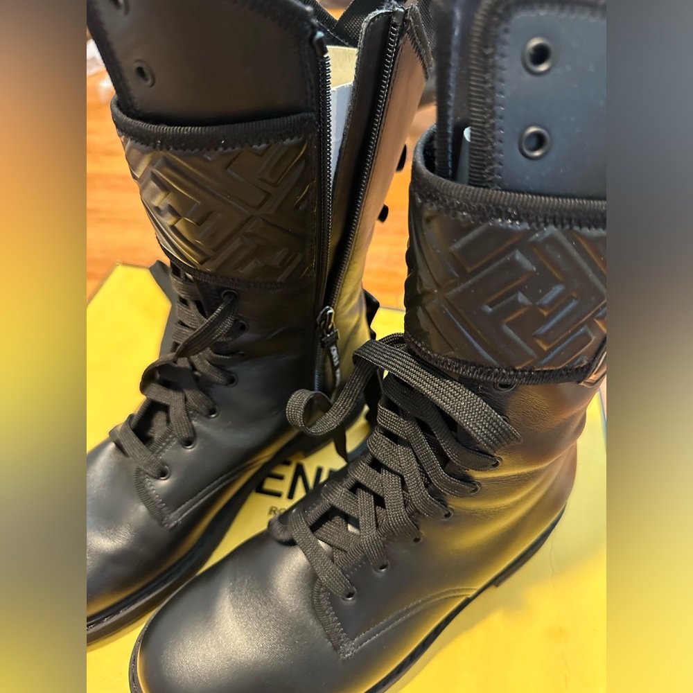 Fendi Biker Boots - Picture 5 of 10